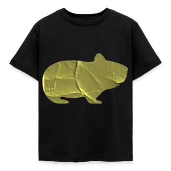 Hamster - Kinder T-Shirt - Schwarz - Vorne - AI Model Kid Female (0cm)