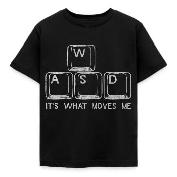 online gaming - Kinder T-Shirt - Schwarz - Vorne - AI Model Kid Female (0cm)