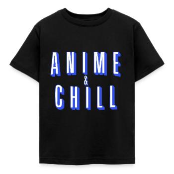 Anime - T-shirt Enfant - noir - Devant - AI Model Kid Female (0cm)