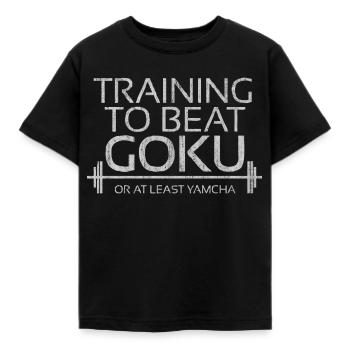 Anime - Kids' T-Shirt - black - Front - AI Model Kid Female (0cm)