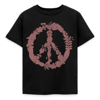 hippie - T-shirt Enfant - noir - Devant - AI Model Kid Female (0cm)