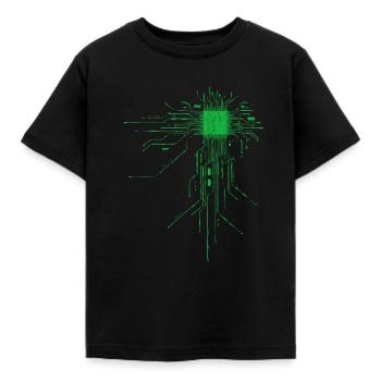 online gaming - Kinder T-Shirt - Schwarz - Vorne - AI Model Kid Female (0cm)
