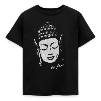 Yoga - Kinder T-Shirt - Schwarz - Vorne - AI Model Kid Female (0cm)