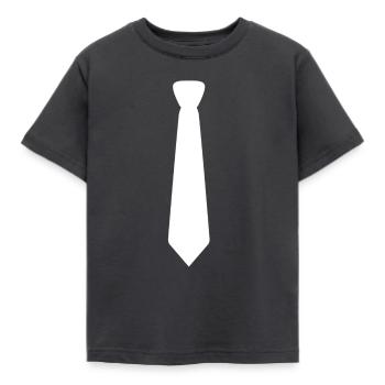 Cravate - mariage costume bébé costume de mariage - T-shirt Enfant - charbon - Devant - AI Model Kid Female (0cm)