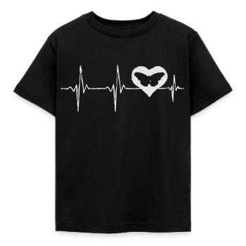 papillon, papillons - T-shirt Enfant - noir - Devant - AI Model Kid Female (0cm)