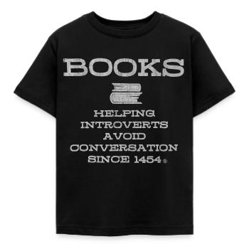 Bücherwurm, buchliebhaber - Kinder T-Shirt - Schwarz - Vorne - AI Model Kid Female (0cm)
