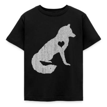 Renards, renards - T-shirt Enfant - noir - Devant - AI Model Kid Female (0cm)
