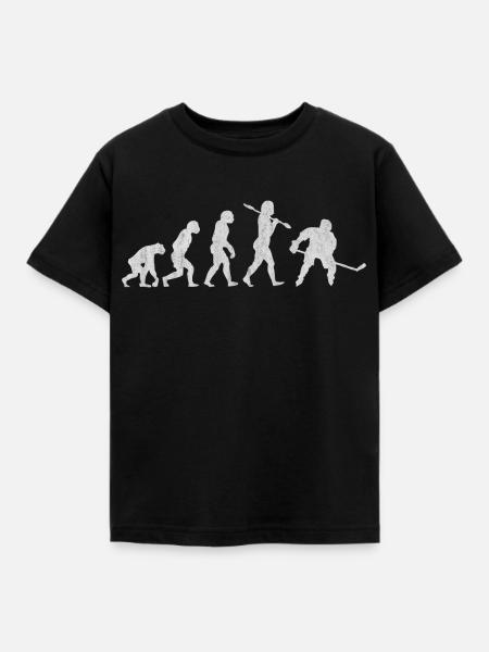 Hockey, eis hockey - Kinder T-Shirt - Schwarz