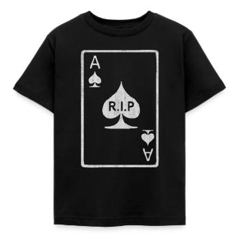 Poker, jouer au poker, poker - T-shirt Enfant - noir - Devant - AI Model Kid Female (0cm)