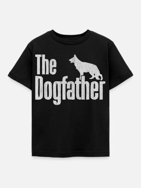 Deutscher Schäferhund, Schäferhund - Kinder T-Shirt - Schwarz