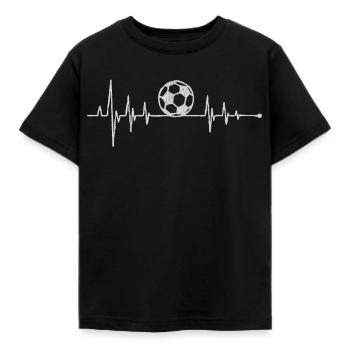 Football, football - T-shirt Enfant - noir - Devant - AI Model Kid Female (0cm)