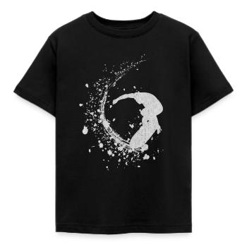 Aller surfer, surfer - T-shirt Enfant - noir - Devant - AI Model Kid Female (0cm)