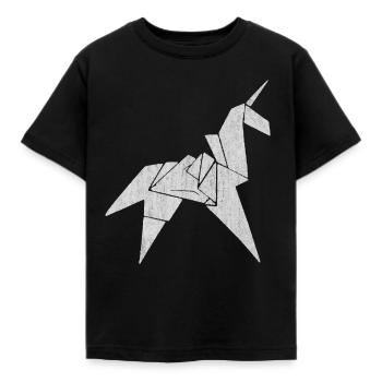 Licornes, Licorne - T-shirt Enfant - noir - Devant - AI Model Kid Female (0cm)