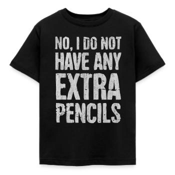 Teacher, Teacher, Teacher, Teacher Occupation, Sub - Kids' T-Shirt - black - Front - AI Model Kid Female (0cm)