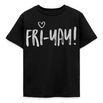 Teacher, Teacher, Teacher, Teacher Occupation, Sub - Kids' T-Shirt - black - Front - AI Model Kid Female (0cm)