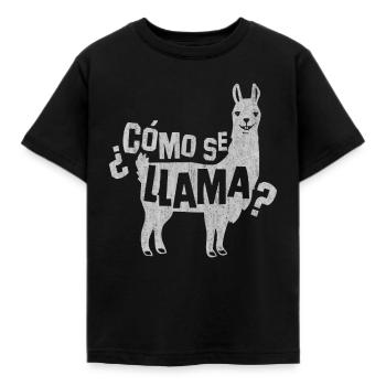Spanisch lehrer, Spanisch lernen, Spanisch Fremdsp - Kinder T-Shirt - Schwarz - Vorne - AI Model Kid Female (0cm)
