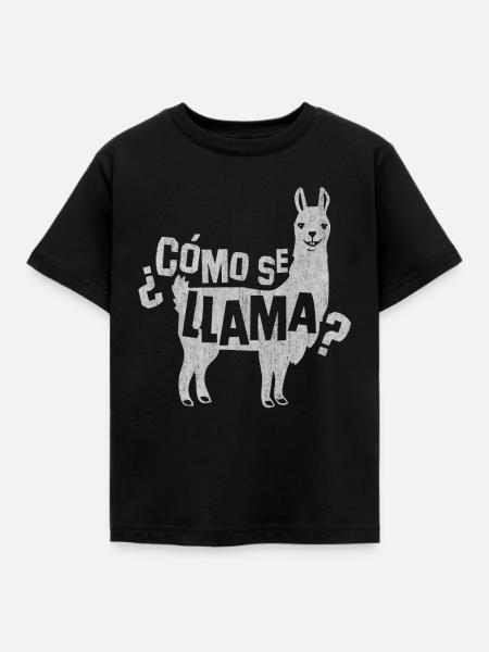Spanisch lehrer, Spanisch lernen, Spanisch Fremdsp - Kinder T-Shirt - Schwarz