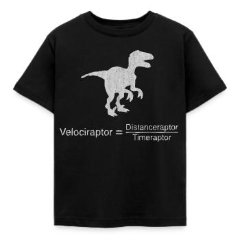 Physics, Physics teacher, Physics studies, Physics stud - Kids' T-Shirt - black - Front - AI Model Kid Female (0cm)