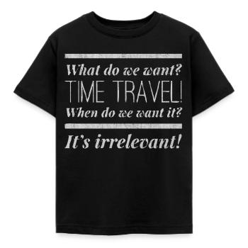Physics, Physics teacher, Physics studies, Physics stud - Kids' T-Shirt - black - Front - AI Model Kid Female (0cm)