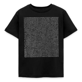 Physics, Physics teacher, Physics studies, Physics stud - Kids' T-Shirt - black - Front - AI Model Kid Female (0cm)