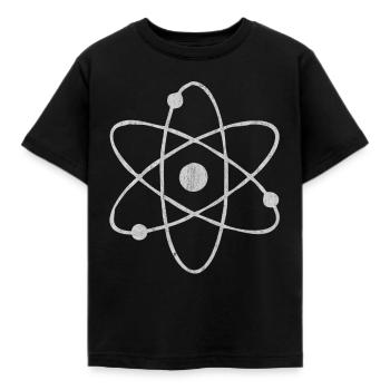 Physics, Physics teacher, Physics studies, Physics stud - Kids' T-Shirt - black - Front - AI Model Kid Female (0cm)
