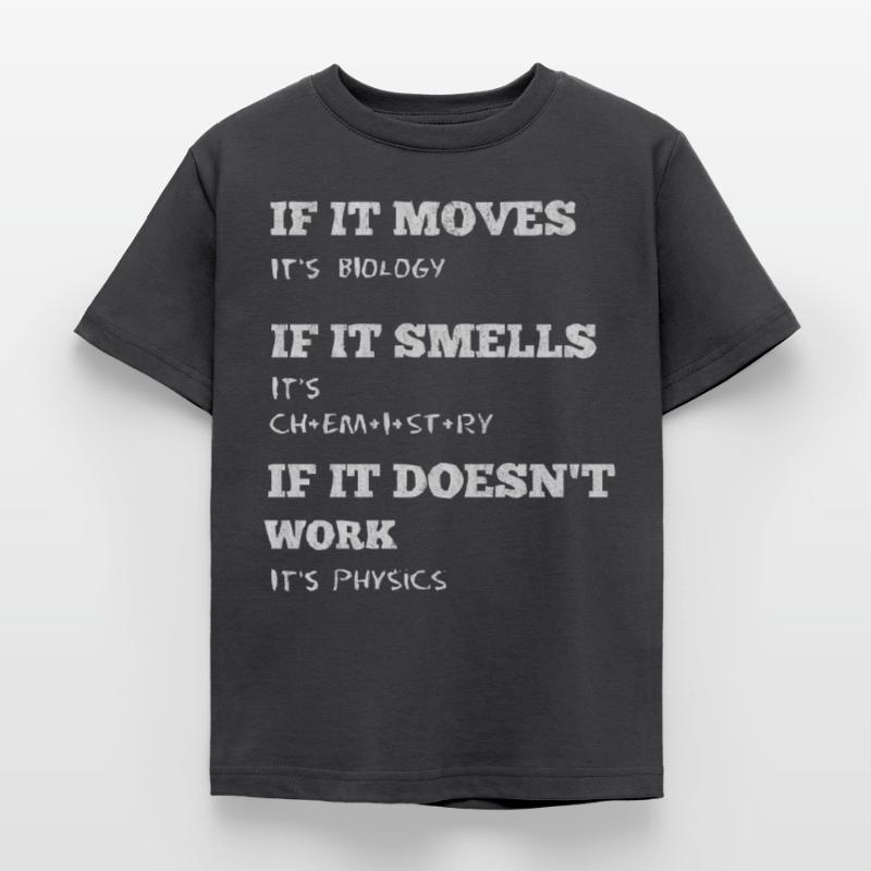 Physics, Physics teacher, Physics studies, Physics stud Kids' T-Shirt