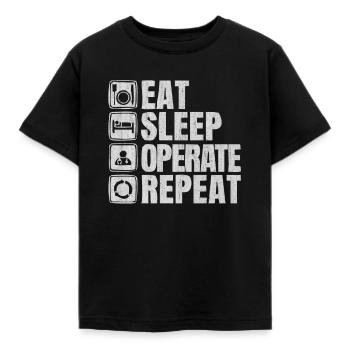Chirurgien, Chirurgien, Chirurgie, Chirurgie, - T-shirt Enfant - noir - Devant - AI Model Kid Female (0cm)