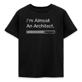 Architecture, architecte, architecture student studiu - T-shirt Enfant - noir - Devant - AI Model Kid Female (0cm)