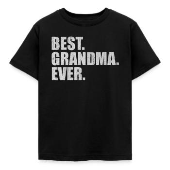 Grand-mère, grand-mère, grand-mère, grands-parents - T-shirt Enfant - noir - Devant - AI Model Kid Female (0cm)