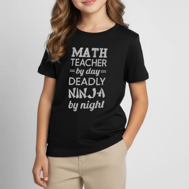 Math, math, math teacher, math lecturer, Kids' T-Shirt