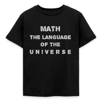 Mathematik, Mathe, Mathe lehrer, Mathe lehererin, - Kinder T-Shirt - Schwarz - Vorne - AI Model Kid Female (0cm)