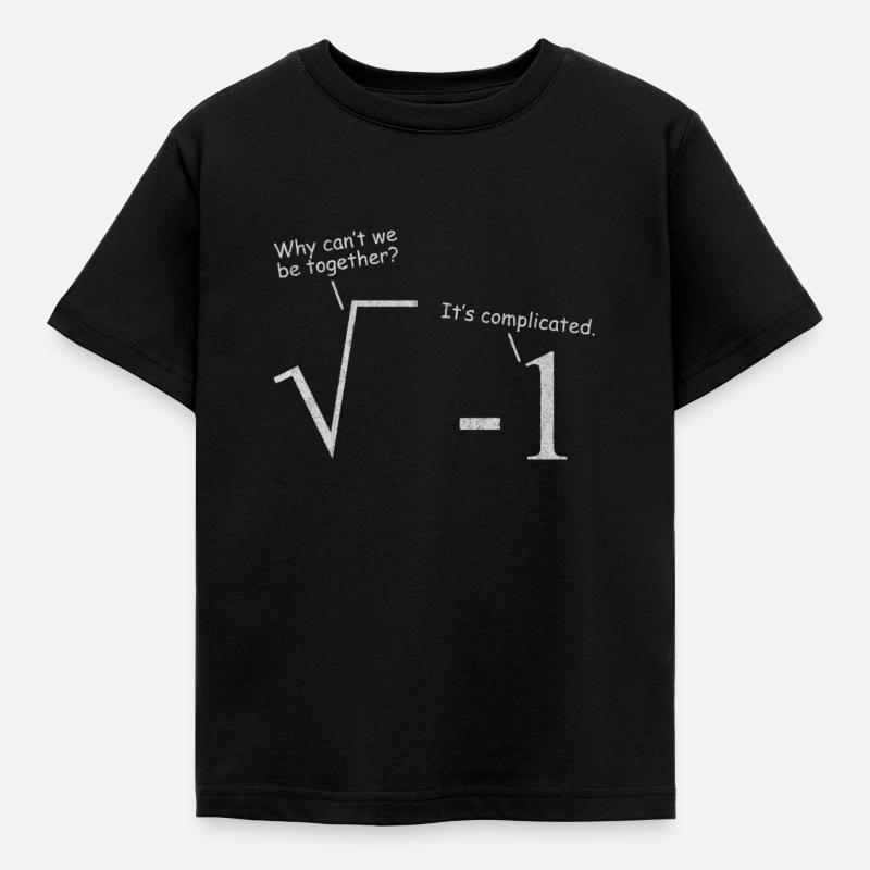 Math, math, math teacher, math lecturer, - Kids' T-Shirt - black