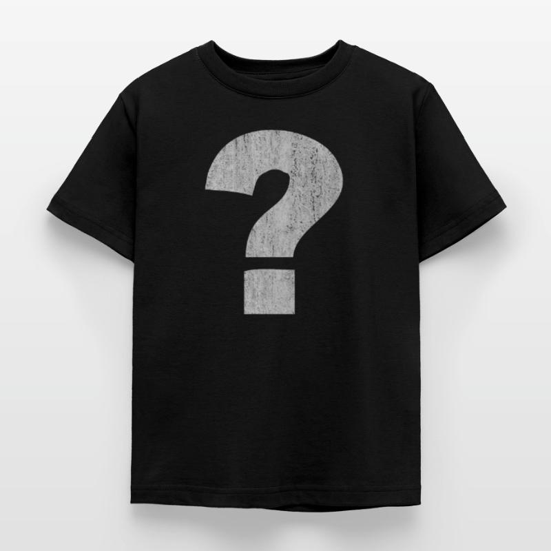 Point d’interrogation, point d’interrogation Symbole, point d’interrogation Ze T-shirt Enfant