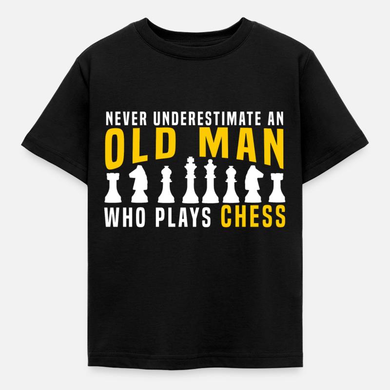 échecs - T-shirt Enfant - noir