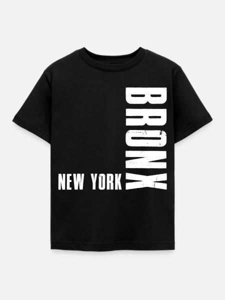 Bronx New York - Kinder T-Shirt - Schwarz