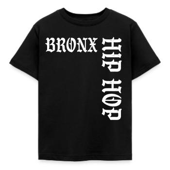 Bronx Hip Hop - T-shirt Enfant - noir - Devant - AI Model Kid Female (0cm)