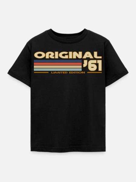 1961 - Kids' T-Shirt - black