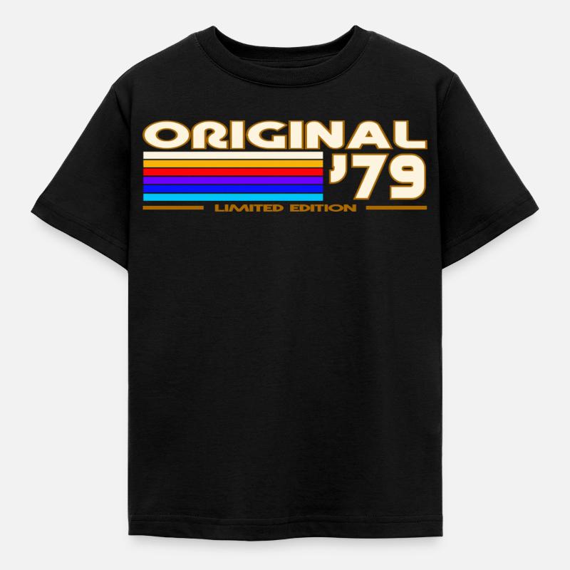 1979 - Kinder T-Shirt - Schwarz