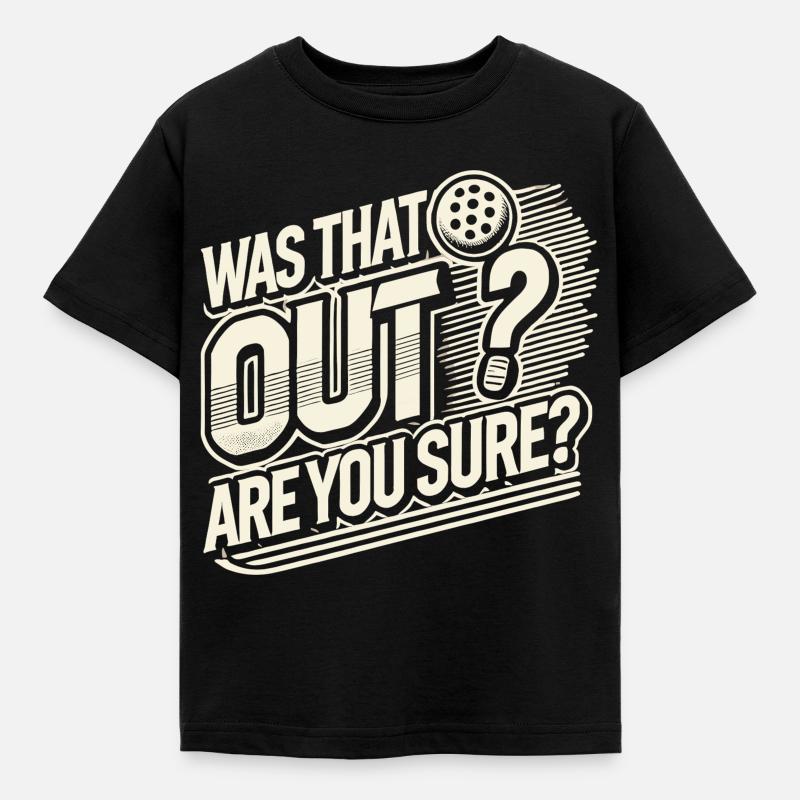 War das aus? Sind Sie sicher? - Kinder T-Shirt - Schwarz