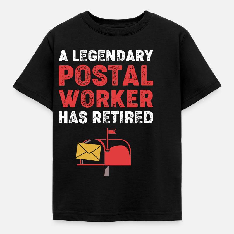 Post Postmark - Kids' T-Shirt - black