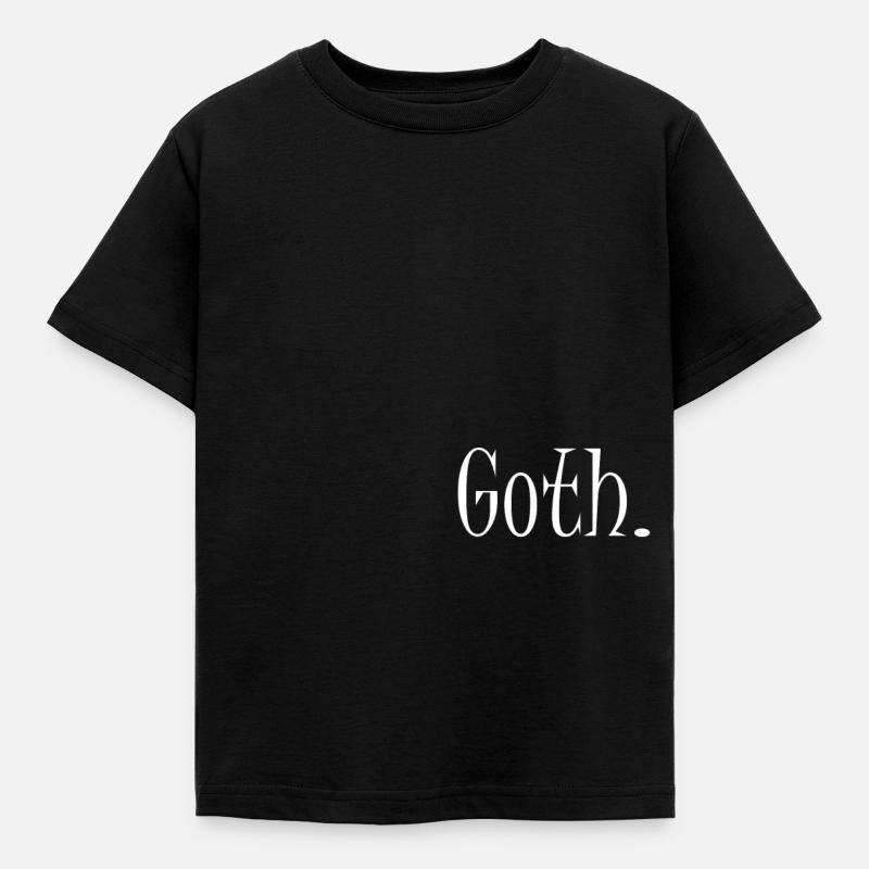 Goth - Kids' T-Shirt - black