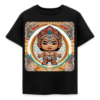 Chaman mystique - T-shirt Enfant - noir - Devant - AI Model Kid Female (0cm)