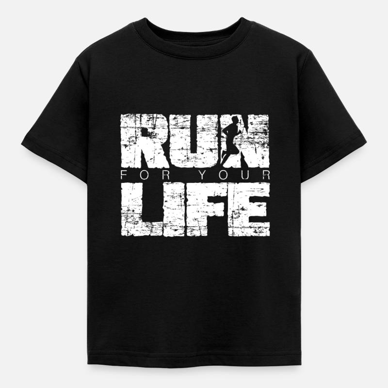 Sport - Kinder T-Shirt - Schwarz