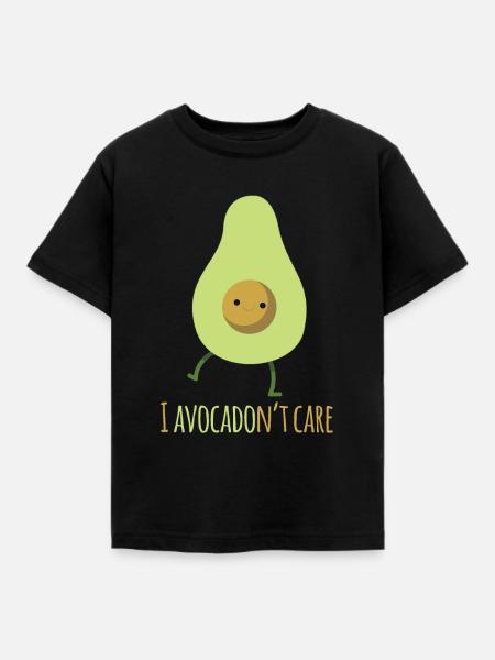 Frucht - Kinder T-Shirt - Schwarz