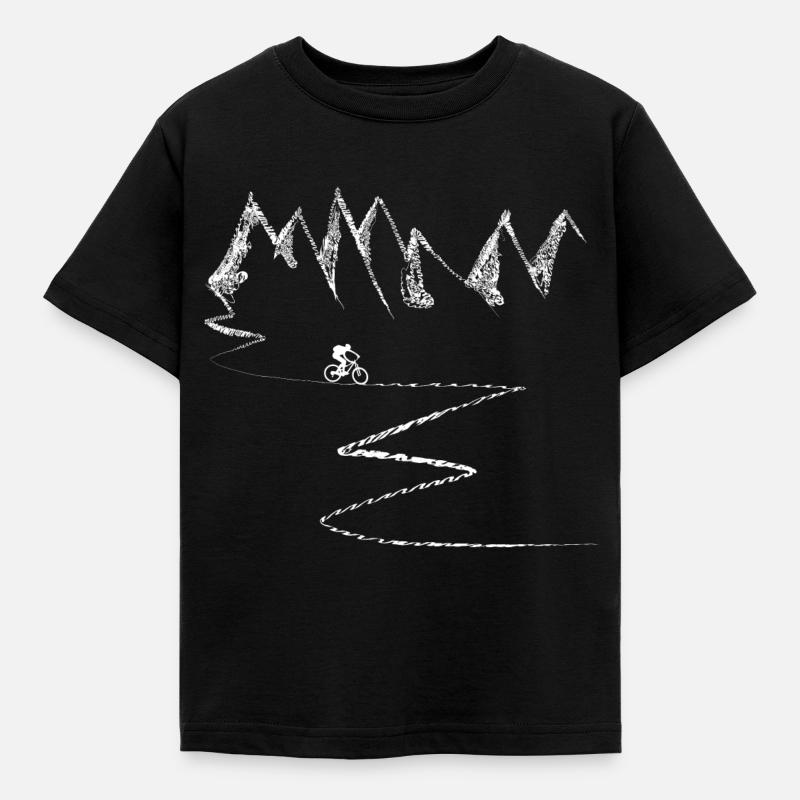 VTT VTT VTT VTT VTT - T-shirt Enfant - noir