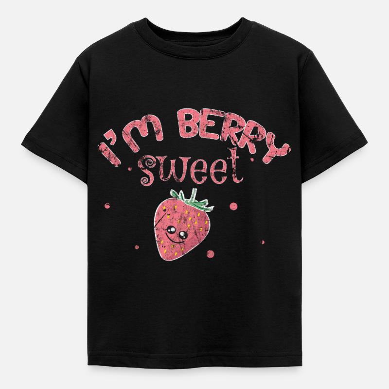 Spruch - Kinder T-Shirt - Schwarz