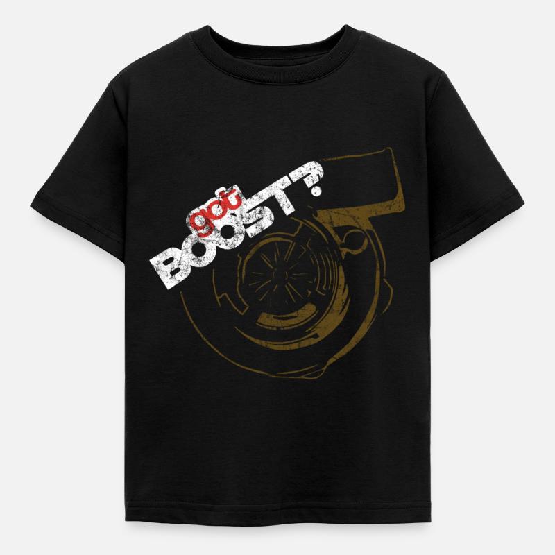 Auto - Kinder T-Shirt - Schwarz