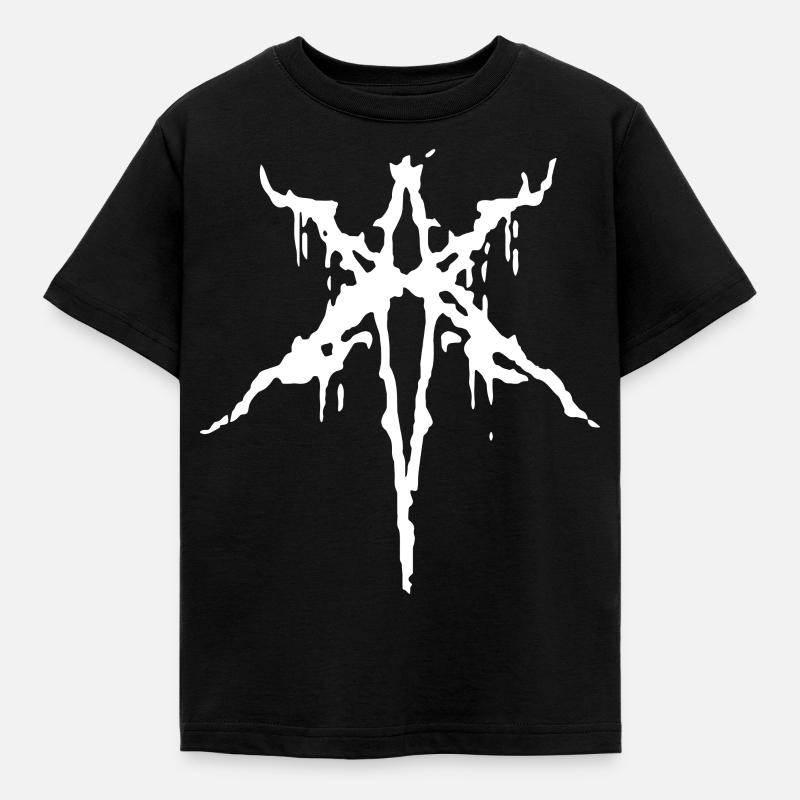 Abstraction d’une étoile - T-shirt Enfant - noir