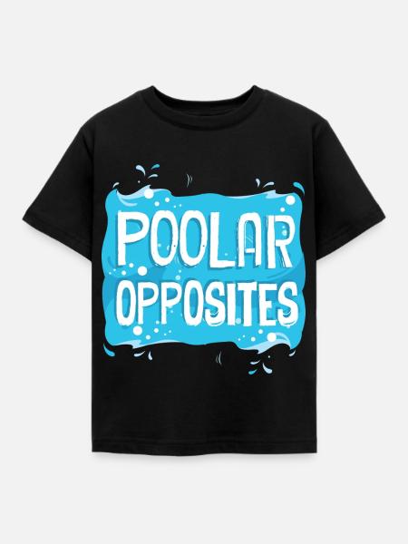 Pool Guy Cleaner Pool Service - Kinder T-Shirt - Schwarz