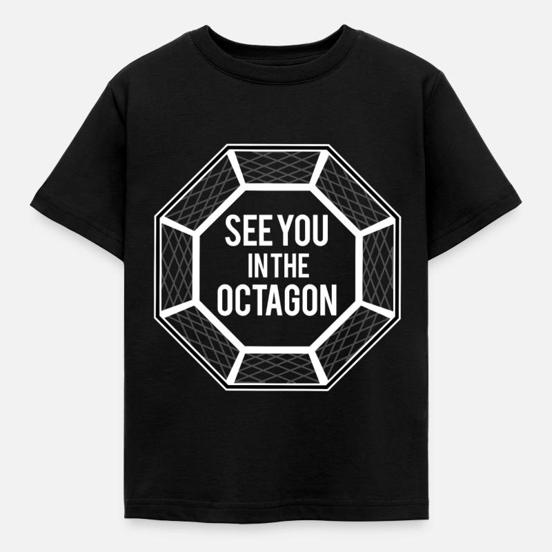 Rendez-vous à la boxe MMA - T-shirt Enfant - noir